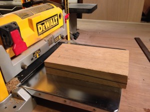 The thickness planer